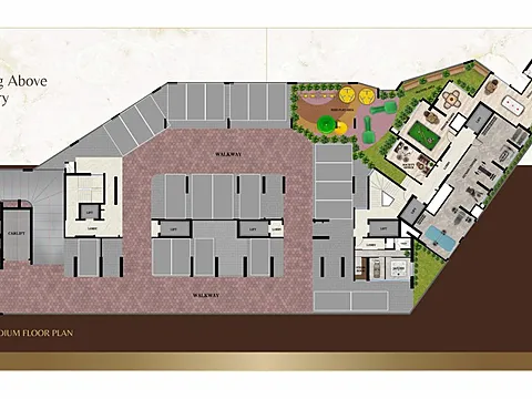 Luxury 3BHk Multistory Apartment