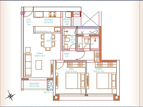 2 Bhk Apartment