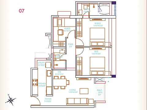 3BHK Luxurious Towers