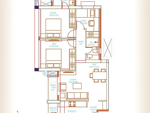 Beautiful 3BHK Apartment