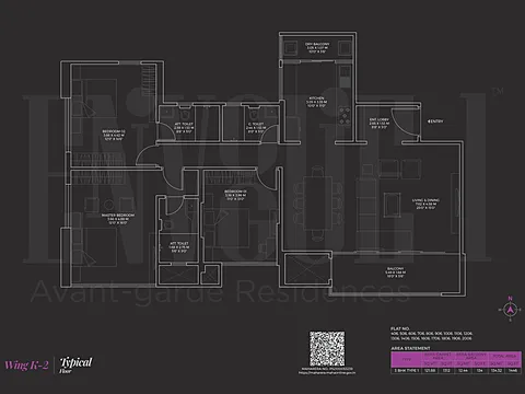 3Bhk Specious Apartment