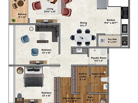 3BHK Luxury Home