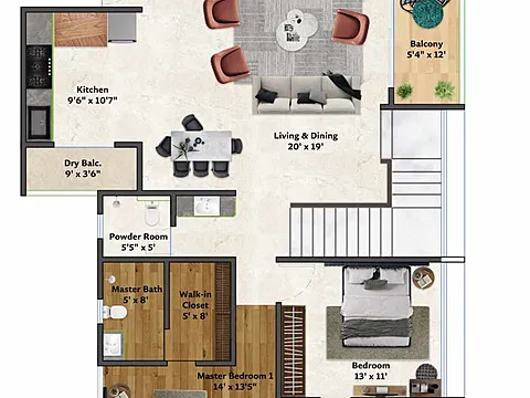 4.5BHK Duplex