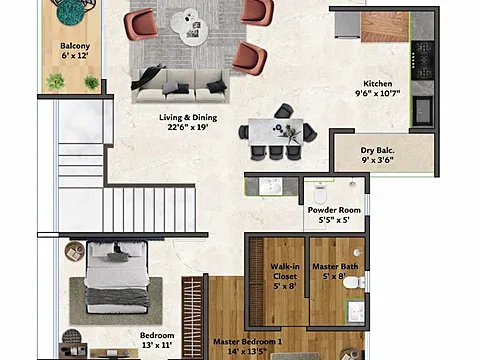Ultra Luxuriouse 4.5BHK Duplex