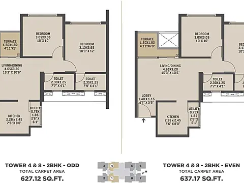 2 BHK Premium Residences