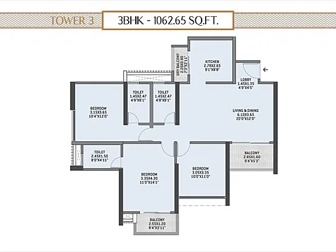 beautiful 3BHK Home