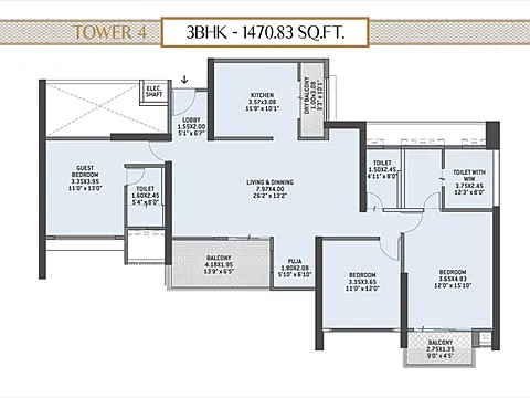 Ultra Luxurious 4BHK Apartment