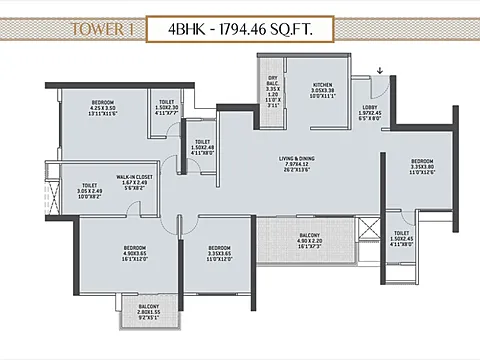 Ultra Luxurious 4BHK Apartment