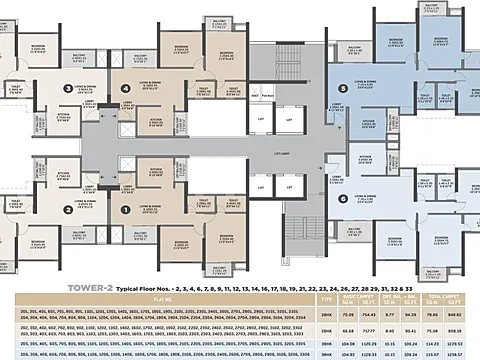 Speciose 2BHK Apartment