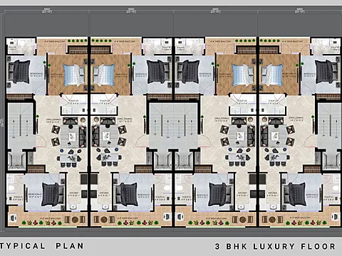 Beautyful 3 BHK Flat