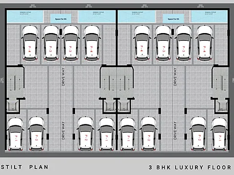 Beautyful 3 BHK Apartment