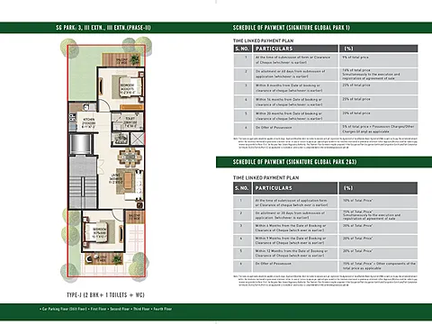 Ultra Specious 3BHK+3T Apartment