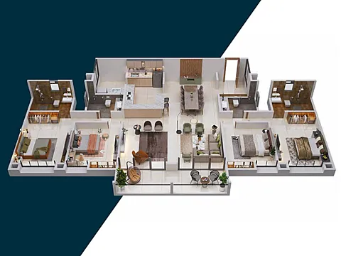 The Best Falt Of 4 BHK Is Yours