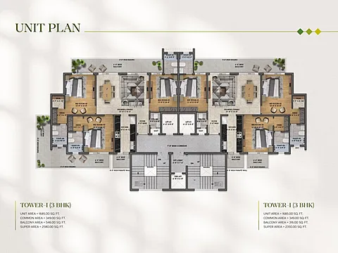 Luxurious 3 BHK Apartment