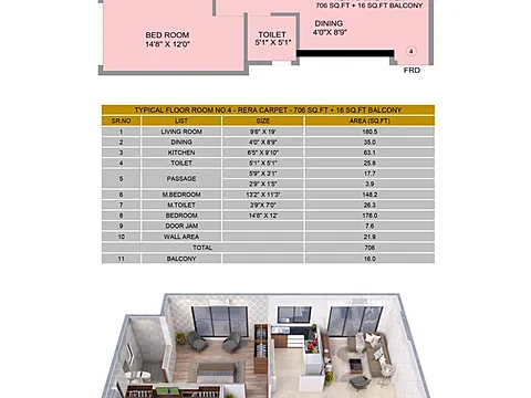 3 BHK Apartment