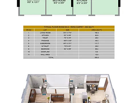 Fulfill your dreams with 2 BHK