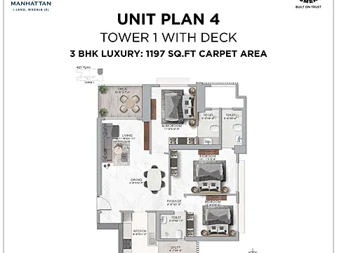 Beautiful 3 BHK Apartment
