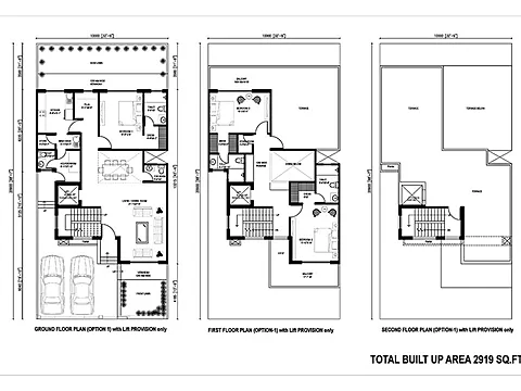 Luxurious villa 3 BHK With Servant Room