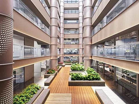 Modern Office with Great Connectivity