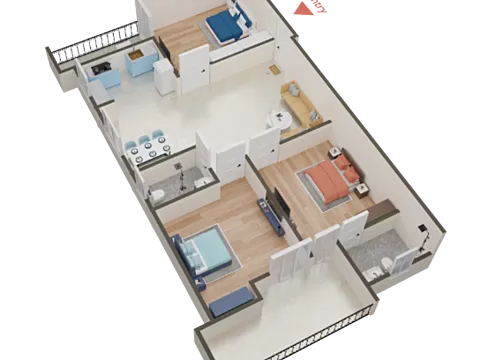 3 BHK Apartment