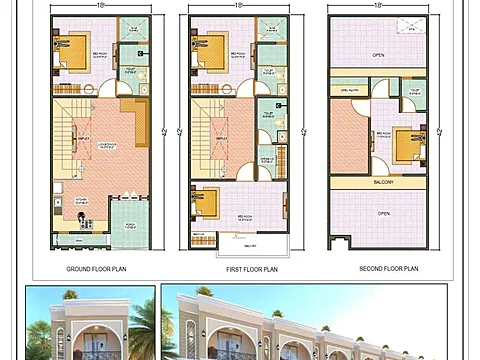 Park Facing 4 BHK Villa