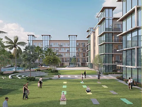 3 BHK Apartment + Study