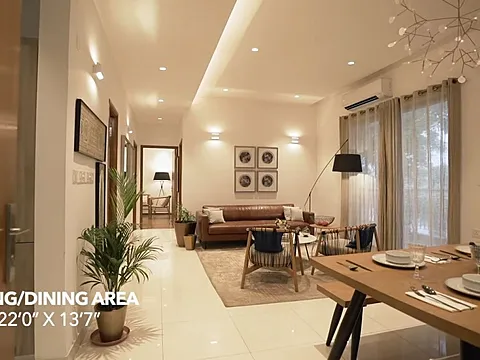 3 BHK Flat + Study + Utility Room ( Phase 1)