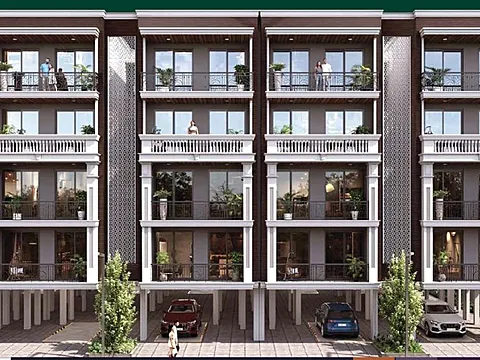 Luxurious 3 BHK Flat + Basement