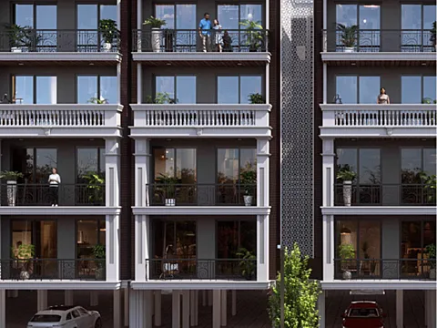3 BHK + Terrace Apartment