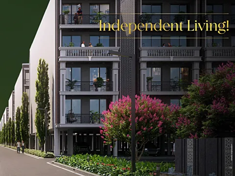 3 BHK + Terrace Apartment
