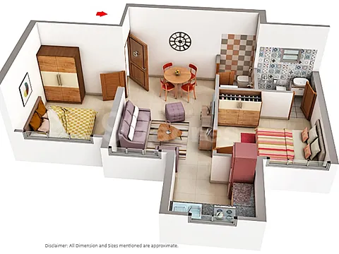 2 BHK Beautiful Apartment