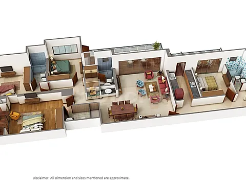 Super Luxurious 4 BHK Apartment