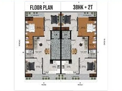 Luxurious 3 BHK Apartment