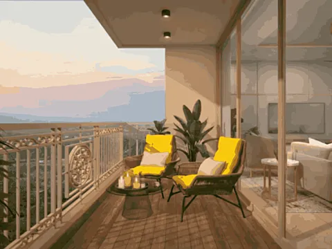 Beautiful 2 BHK Apartment