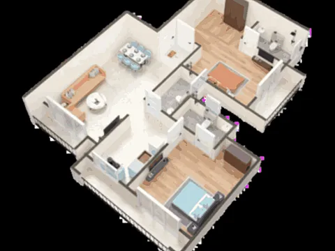 Beautiful 2 BHK Flat