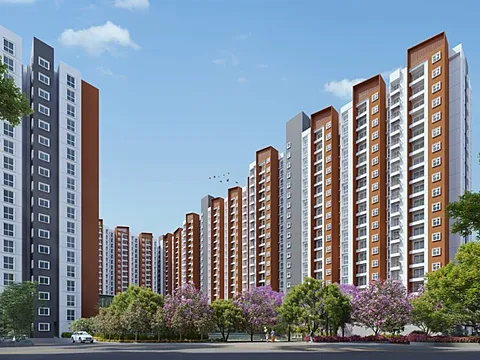 Modern 2 BHK Flat with Excellent Connectivity