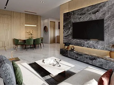 Modern 2 BHK Flat with Excellent Connectivity