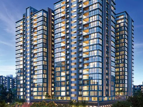 Luxurious 4 BHK Apartment With Balcony View