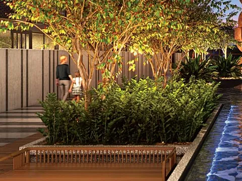 Luxurious 4 BHK Apartment With Balcony View