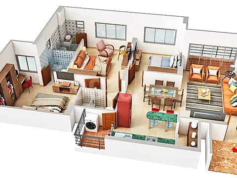3 BHK Apartment Now Its Yours