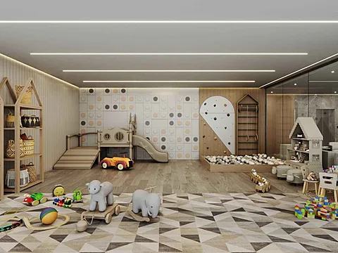 Spacious 4 BHK Luxury Apartment