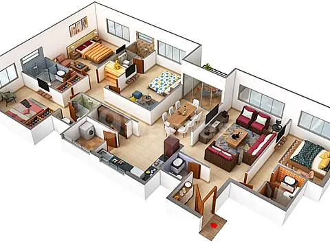 4 BHK Apartment Now Its Yours