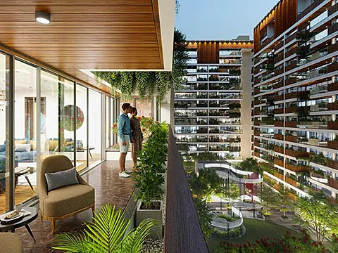 Spacious 4 BHK Luxury Apartment