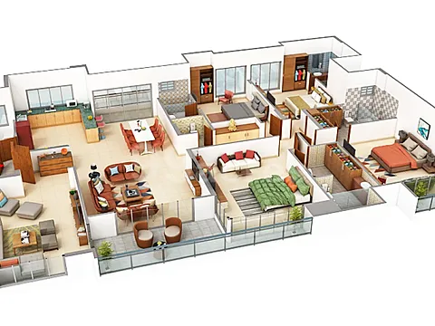 5 BHK Apartment Now Its Yours