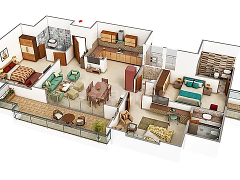 3 BHK Apartment Now Its Yours