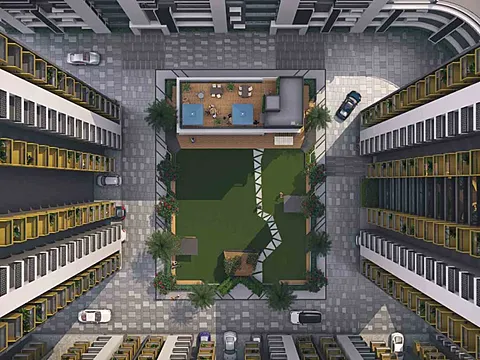 Modern 2 BHK Flat with Excellent Connectivity