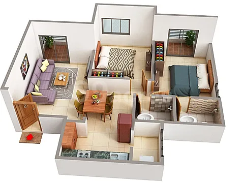 2 BHK Apartment Now Its Yours