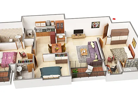 Swagat Kingsland Luxury 3 BHK Apartment For Sale
