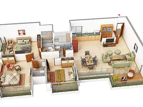 Luxury 3BHK Apartment For Sale