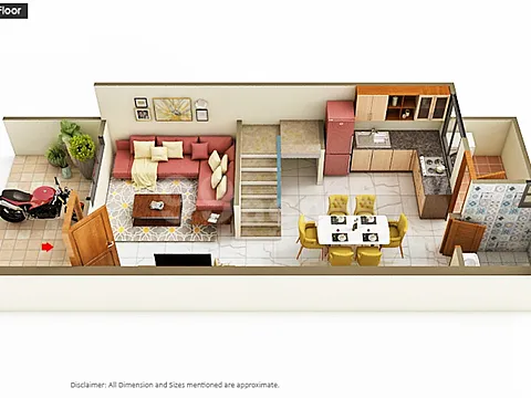 Luxurious 2 BHK Villa